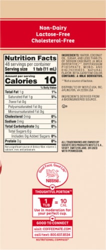 Nestle® Coffee mate® Original Liquid Coffee Creamer Singles Perspective: right