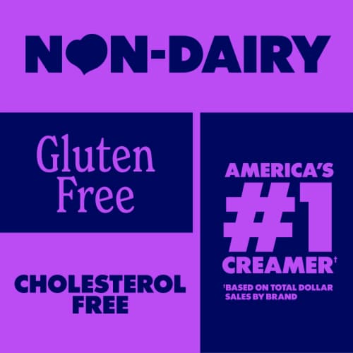 Coffee mate Italian Sweet Crème Flavored Coffee Creamer Gluten-Free Perspective: right