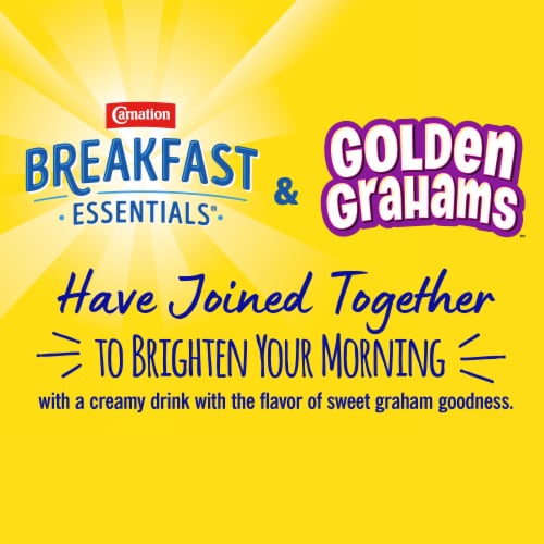 Carnation Breakfast Essentials® Golden Grahams™ Breakfast Drink Perspective: right