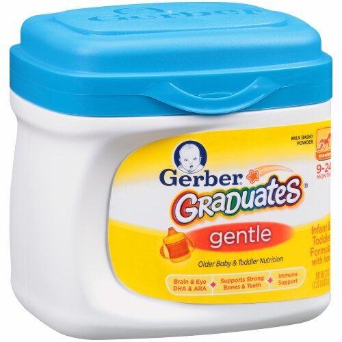 Gerber Graduates Gentle Infant Formula Perspective: right