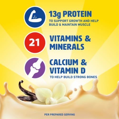 Carnation Breakfast Essentials® High Protein Classic French Vanilla Nutritional Drink Mix Packets Perspective: right