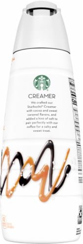 Starbucks® Creamer Salted Caramel Mocha Coffee Creamer Perspective: right