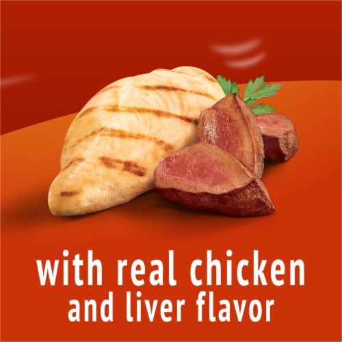 Purina Friskies Playfuls Cat Treats Chicken & Liver Flavor Perspective: right