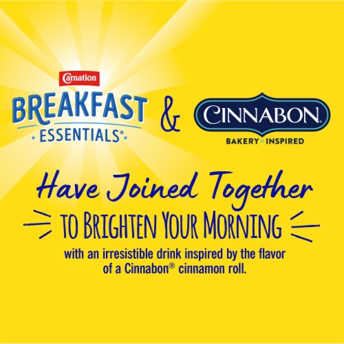 Carnation Breakfast Essentials® Cinnabon® Nutritional Drink Perspective: right