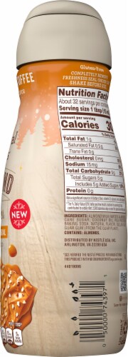 Coffee-mate Natural Bliss Caramel Toffee Liquid Creamer Perspective: right