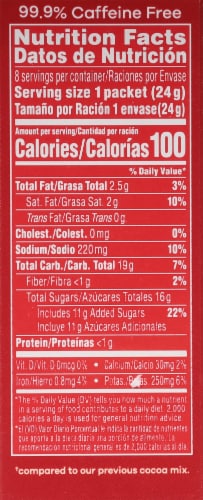 Nestle Mini Marshmallow Hot Chocolate Cocoa Mix Perspective: right