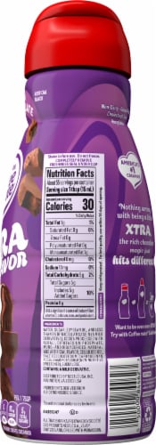 Coffee Mate® Xtra Chocolate Non-Dairy Creamer Bottle Perspective: right