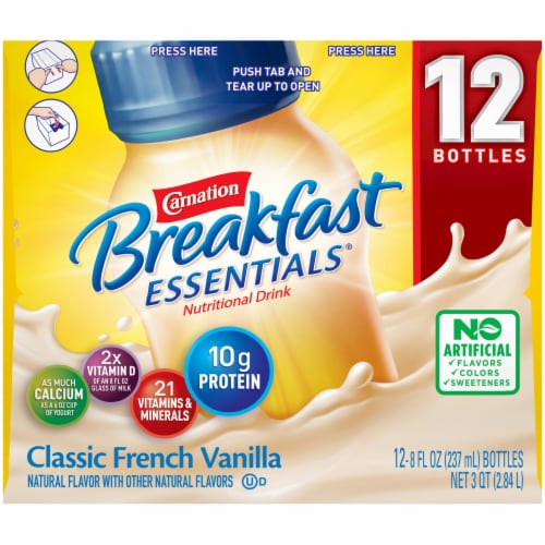 Carnation Breakfast Essentials® Vanilla Nutritional Drink Perspective: right