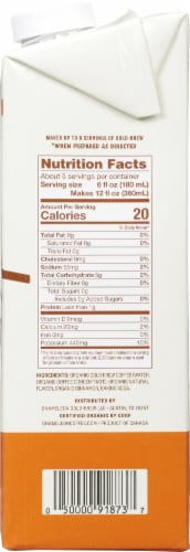 Chameleon Churro Organic Cold Brew Coffee Concentrate Perspective: right