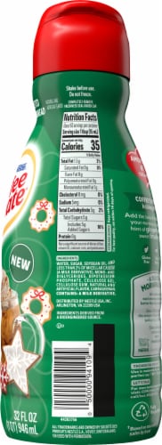 Nestle Coffee Mate® Frosted Gingerbread Coffee Creamer Perspective: right