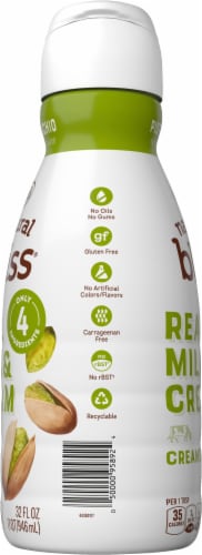 Nestle® Coffee Mate® Natural Bliss® Pistachio Liquid Coffee Creamer Bottle Perspective: right