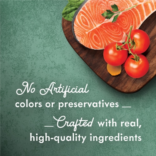 Fancy Feast Medleys Wild Salmon Primavera Pate Wet Cat Food Perspective: right