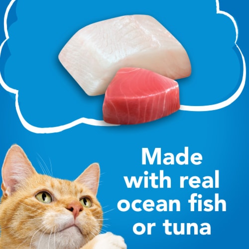 Purina Friskies Oceans of Delight Wet Cat Food Variety Pack Perspective: right