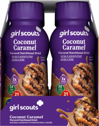 Carnation Breakfast Essentials® Girl Scouts Coconut Caramel Perspective: right
