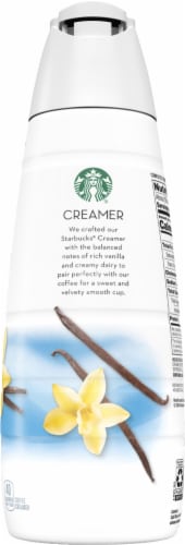 Starbucks® Vanilla Latte Coffee Creamer Perspective: right