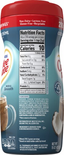 Nestle® Coffee Mate® Coconut Creme Powder Coffee Creamer Perspective: right