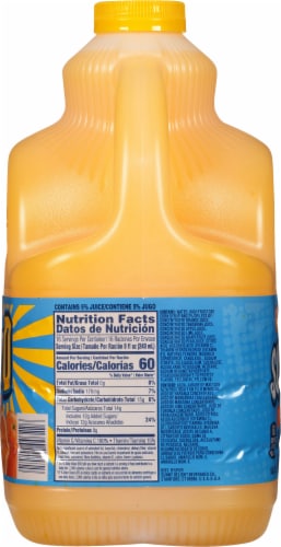 SUNNYD Smooth Orange Juice Drink Perspective: right