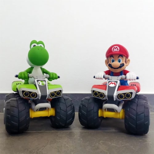 Carrera RC Officially Licensed Nintendo Mario Kart Remote Control Toy Car,  Yoshi, 1 Piece - Baker's