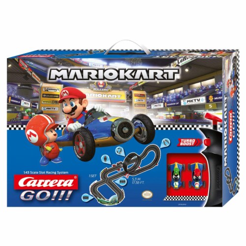 Carrera GO!!! Mario Kart Mach 8 Racing Track Game Toy Play Set w/ Slot  Cars, 1 Piece - Kroger