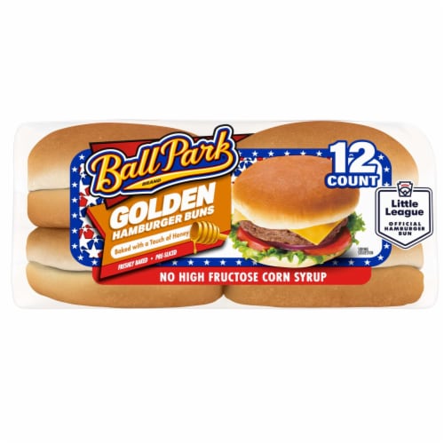 Ball Park® Golden Hamburger Buns Perspective: right