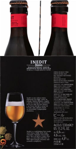 Estrella Damm Inedit Malt & Wheat Beer Perspective: right