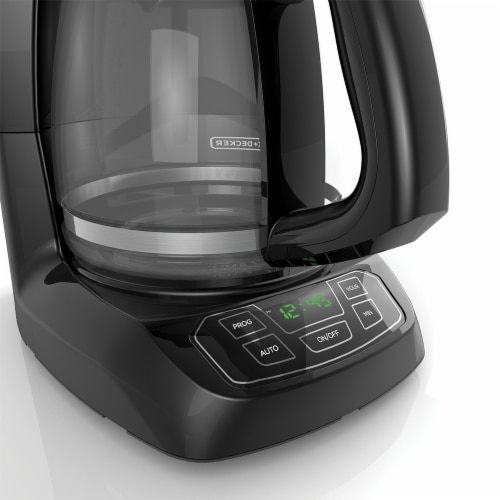 Black & Decker Programmable Coffee Maker - Black Perspective: right