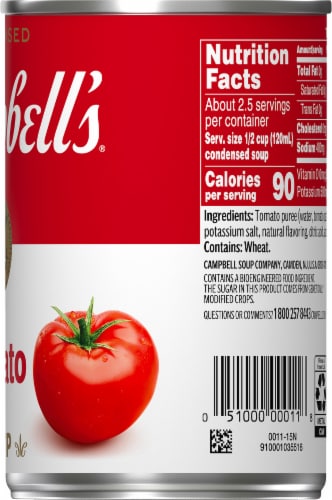 Campbell's® Condensed Tomato Soup Perspective: right