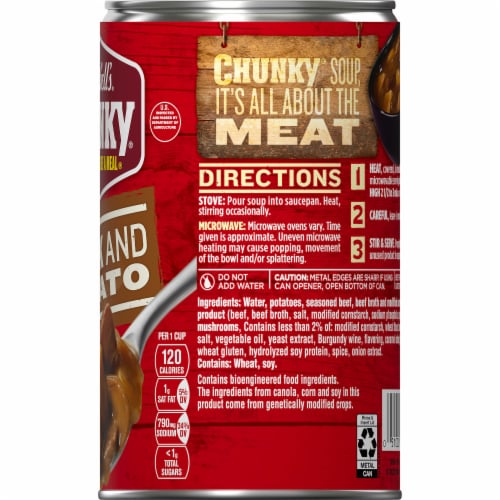 Campbell's® Chunky® Steak & Potato Soup Perspective: right