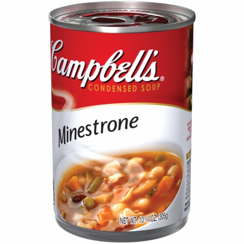 Campbell's Minestrone Condensed Soup Perspective: right