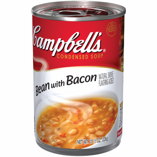 Campbell's Bean with Bacon Condensed Soup Perspective: right