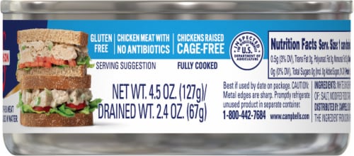 Swanson White Premium Chunk Canned Chicken Breast in Water Perspective: right