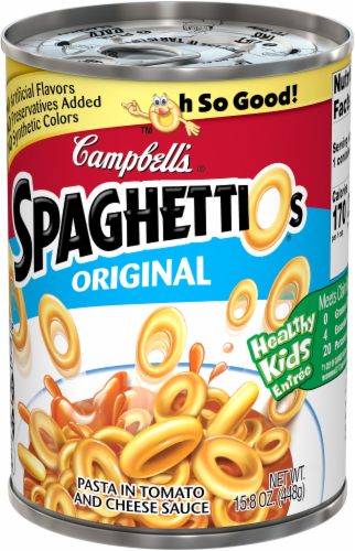 Campbell's SpaghettiOs Perspective: right
