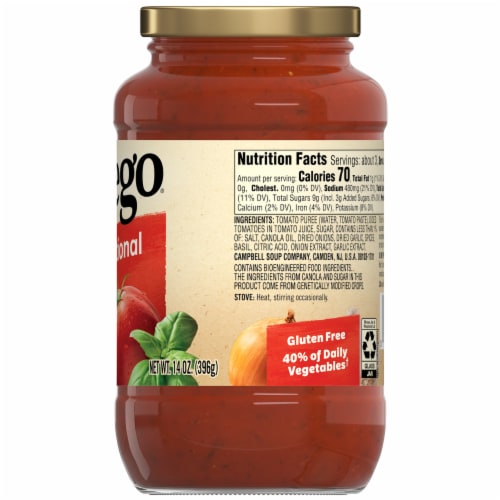 Prego® Traditional Pasta Sauce Perspective: right