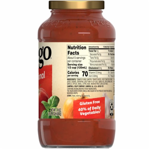 Prego® Traditional Pasta Sauce Perspective: right