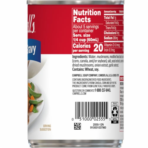 Campbell's® Mushroom Gravy Perspective: right