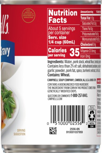 Campbell's® Golden Pork Gravy Perspective: right