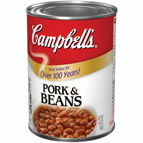 Campbell's Pork & Beans Perspective: right