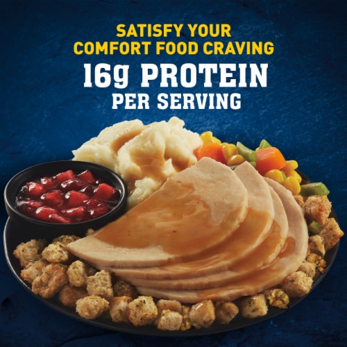 Hungry-Man Carved White Meat Roasted Turkey Frozen Meal Perspective: right