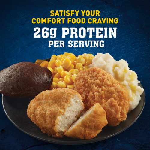 Hungry-Man Boneless Fried Chicken Frozen Meal Perspective: right