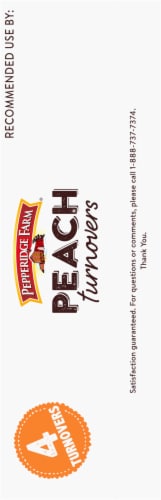 Pepperidge Farm Peach Turnovers Perspective: right