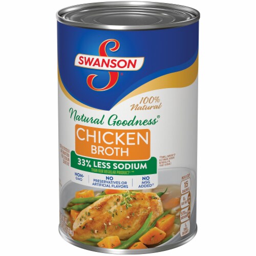 Swanson Natural Goodness Chicken Broth Perspective: right