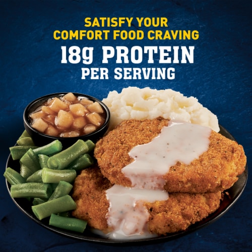 Hungry-Man Country Fried Chicken Frozen Meal Perspective: right