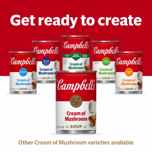 Campbell's® Condensed Cream of Mushroom Soup Perspective: right
