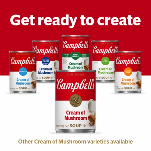 Campbell's® Condensed Cream of Mushroom Soup, 4 ct / 10.5 oz - Dillons ...