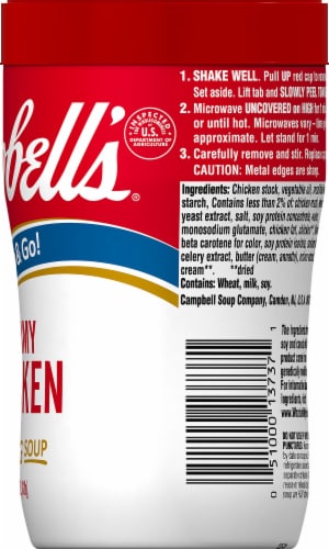 Campbell's Creamy Chicken Soup on the Go Perspective: right