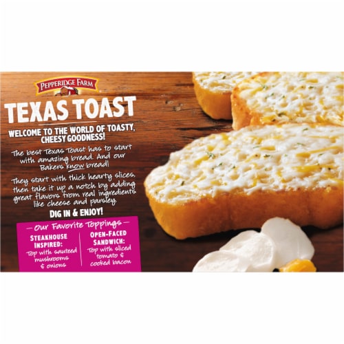 Pepperidge Farm Texas Toast Frozen 5 Cheese Bread