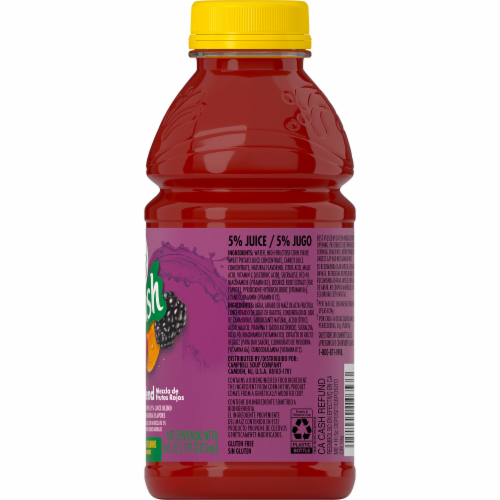 V8 Splash® Berry Blend Flavored Juice Beverage Perspective: right