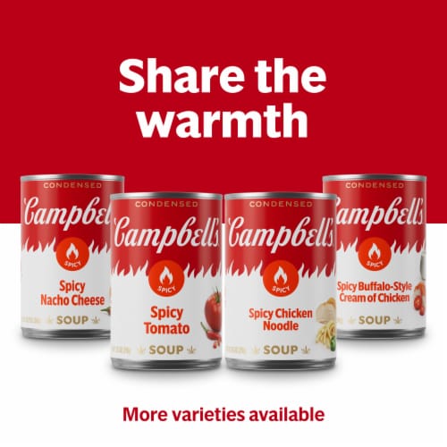 Campbell's Fiesta Nacho Cheese Condensed Soup Perspective: right
