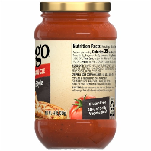 Prego® Pizzeria Style Pizza Sauce Perspective: right