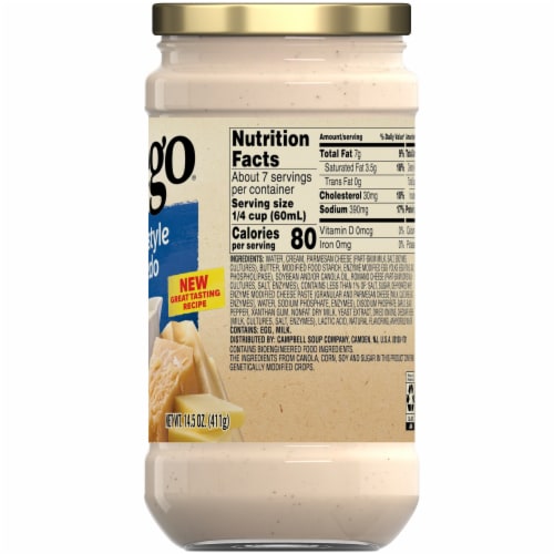 Prego® Homestyle Alfredo Pasta Sauce Perspective: right
